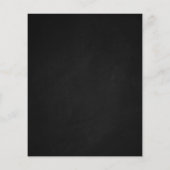 格安ファンシー結婚式招待状 (裏面)