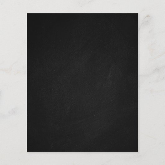 格安ファンシー結婚式招待状 (裏面)