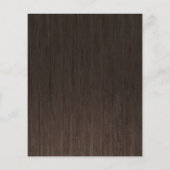 格安ファンシー結婚式招待状 (裏面)