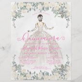 格安フローラアイボリーホットピンクプリンセスキンセアニェラ チラシ (正面)