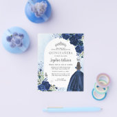 格安フローラネイビーブルーシルバープリンセスキンセアニェラ チラシ (シングル)