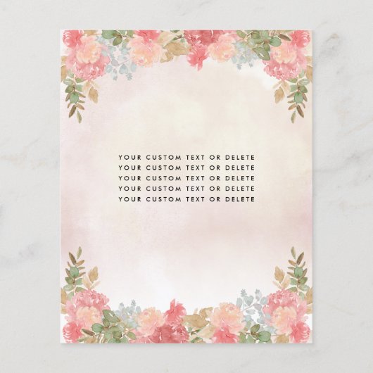 格安フローラバラ金ゴールドピンクプリンセスキンセアニェラ チラシ (裏面)