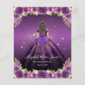 格安フローラパープル金ゴールドプリンセスキンセアニェラ チラシ (裏面)