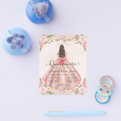 格安フローラ赤面ピンク金ゴールドプリンセスキンセアニェラ チラシ (シングル)