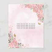 格安フローラ赤面ピンク金ゴールドプリンセスキンセアニェラ チラシ (裏面)