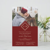 格安ラグジュアリー結婚ズイニシャル装飾華 (スタンド正面)