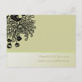 格安結婚式招待状はがき インビテーションポストカード (裏面)