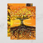 格安結婚式招待状はがき インビテーションポストカード (正面/裏面)