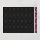 格安結婚式招待状はがき インビテーションポストカード (裏面)