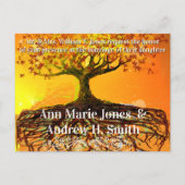 格安結婚式招待状はがき インビテーションポストカード (正面)