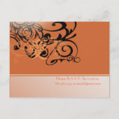 格安結婚式招待状はがき インビテーションポストカード (裏面)