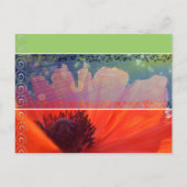 格安結婚式招待状はがき インビテーションポストカード (裏面)