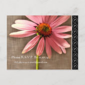 格安結婚式招待状はがき インビテーションポストカード (裏面)