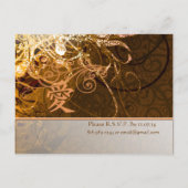 格安結婚式招待状はがき インビテーションポストカード (裏面)