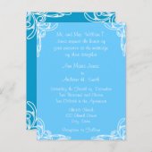 格安結婚式招待状はがき インビテーションポストカード (正面/裏面)