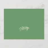 格安結婚式招待状はがき インビテーションポストカード (裏面)