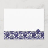 格安結婚式招待状はがき インビテーションポストカード (裏面)