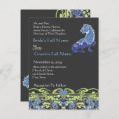 格安結婚式招待状はがき インビテーションポストカード (正面/裏面)