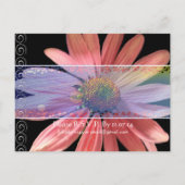 格安結婚式招待状はがき インビテーションポストカード (裏面)