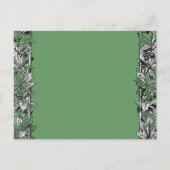 格安結婚式招待状はがき インビテーションポストカード (裏面)