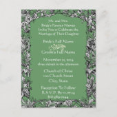 格安結婚式招待状はがき インビテーションポストカード (正面)