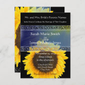 格安結婚式招待状はがき インビテーションポストカード (正面/裏面)