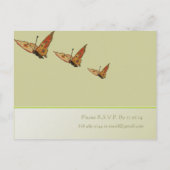 格安結婚式招待状はがき インビテーションポストカード (裏面)