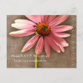 格安結婚式招待状はがき インビテーションポストカード (裏面)