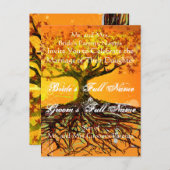 格安結婚式招待状はがき インビテーションポストカード (正面/裏面)