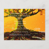 格安結婚式招待状はがき インビテーションポストカード (裏面)