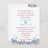 格安結婚式招待状はがき インビテーションポストカード (正面/裏面)