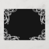 格安結婚式招待状はがき インビテーションポストカード (裏面)