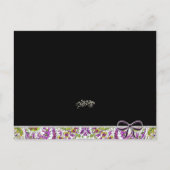 格安結婚式招待状はがき インビテーションポストカード (裏面)