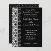 格安結婚式招待状はがき インビテーションポストカード (正面/裏面)