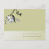 格安結婚式招待状はがき インビテーションポストカード (裏面)