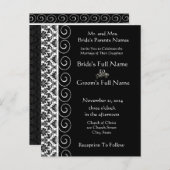 格安結婚式招待状はがき インビテーションポストカード (正面/裏面)