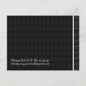 格安結婚式招待状はがき インビテーションポストカード (裏面)