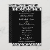 格安結婚式招待状はがき インビテーションポストカード (正面/裏面)