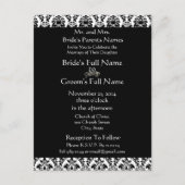 格安結婚式招待状はがき インビテーションポストカード (正面)