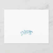 格安結婚式招待状はがき インビテーションポストカード (裏面)