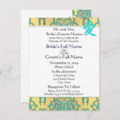 格安結婚式招待状はがき インビテーションポストカード (正面/裏面)