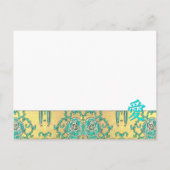 格安結婚式招待状はがき インビテーションポストカード (裏面)