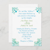 格安結婚式招待状はがき インビテーションポストカード (正面/裏面)