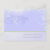 格安結婚式招待状はがき インビテーションポストカード (裏面)