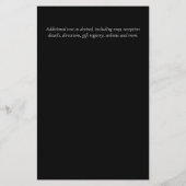 格安結婚式招待状グリーナリーリース予算 (裏面)