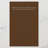 格安結婚式招待状グリーナリーリース予算 (裏面)