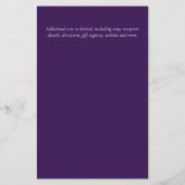 格安結婚式招待状グリーナリーリース予算 (裏面)