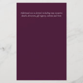 格安結婚式招待状グリーナリーリース予算 (裏面)