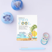 格安2クールサーフィンビーチ波2nd誕生日 チラシ (シングル)