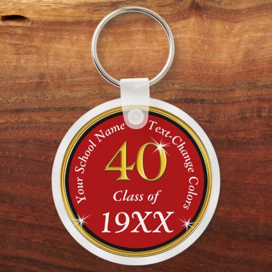 格安40th高校懇親会アイディアクラス懇親会 キーホルダー (裏面)